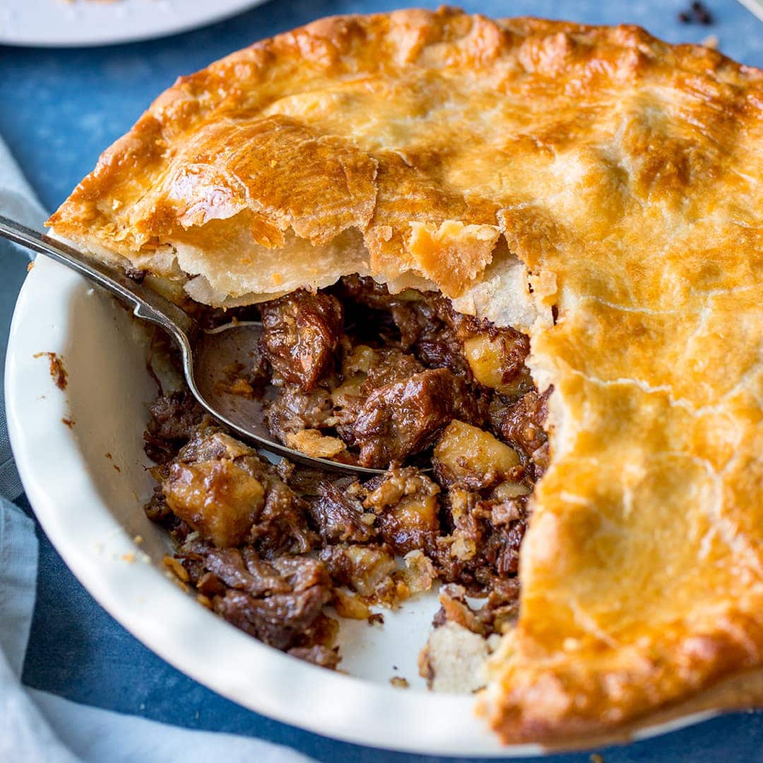 How I make Minced Beef Pie with homemade Shortcrust Pastry Dough