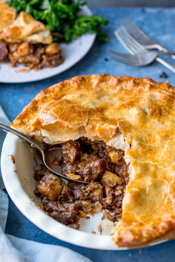 Meat Pie with Hot-Water Crust Recipe