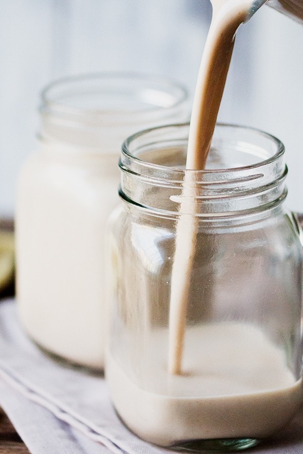 White Chocolate Coconut Cashew Hot Smoothie