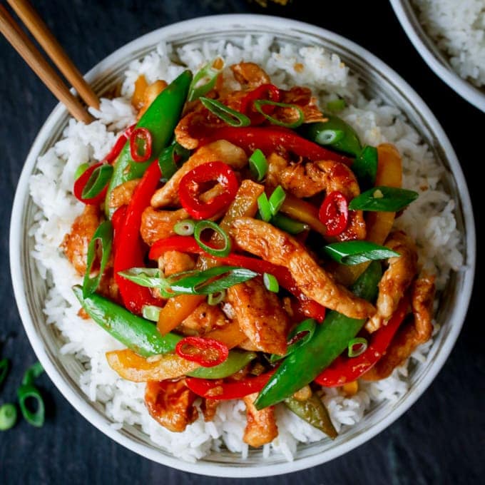 Quick Chicken Stir Fry (without the shop-bought stir fry sauce ...