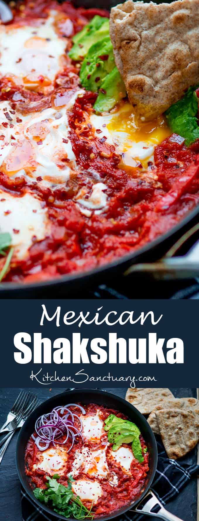 Mexican Shakshuka - Nicky's Kitchen Sanctuary