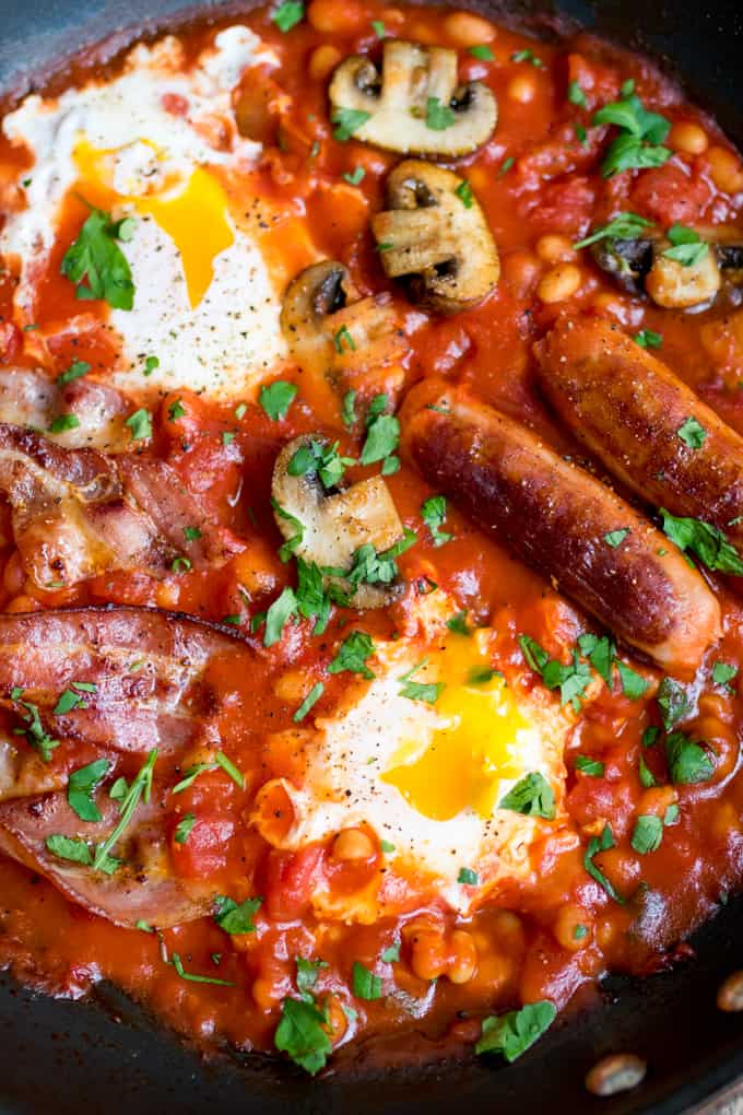 One Pan English Breakfast - 45