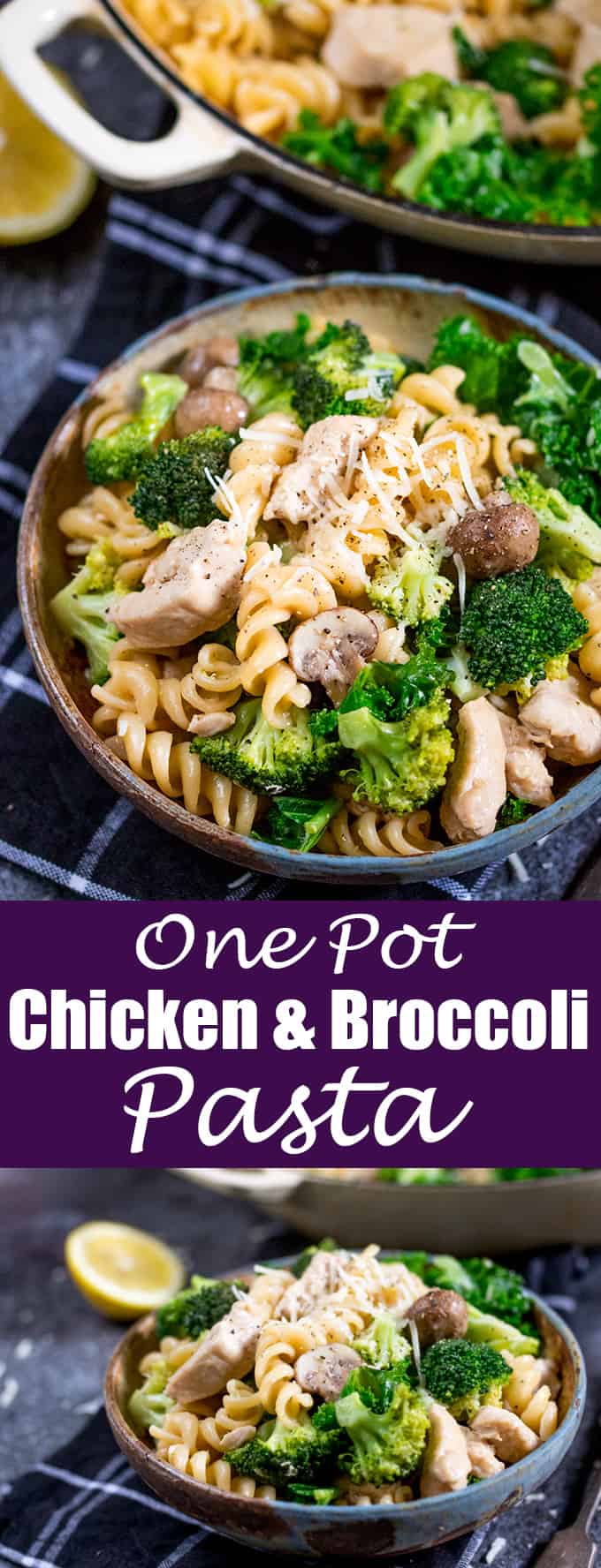 One Pot Chicken and Broccoli Pasta - 16