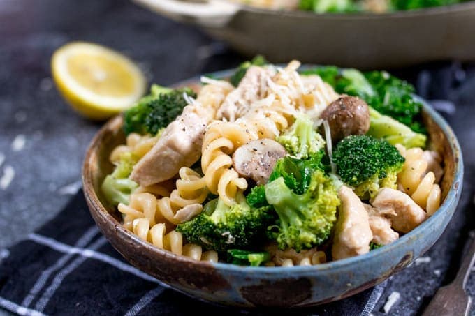 One Pot Chicken and Broccoli Pasta - 85