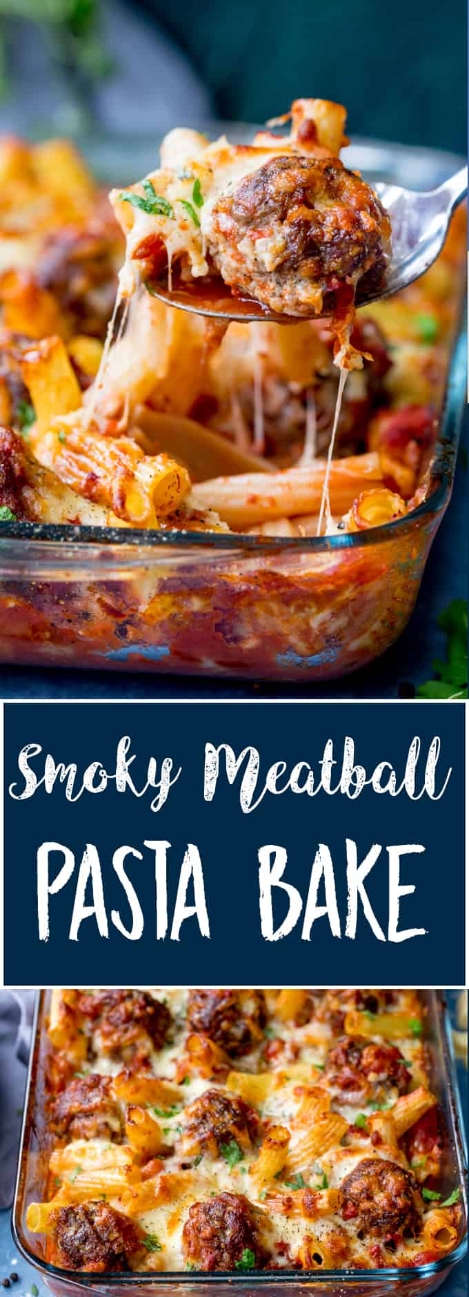 Smoky Meatball Pasta Bake By My Fussy Eater - Nicky's Kitchen Sanctuary