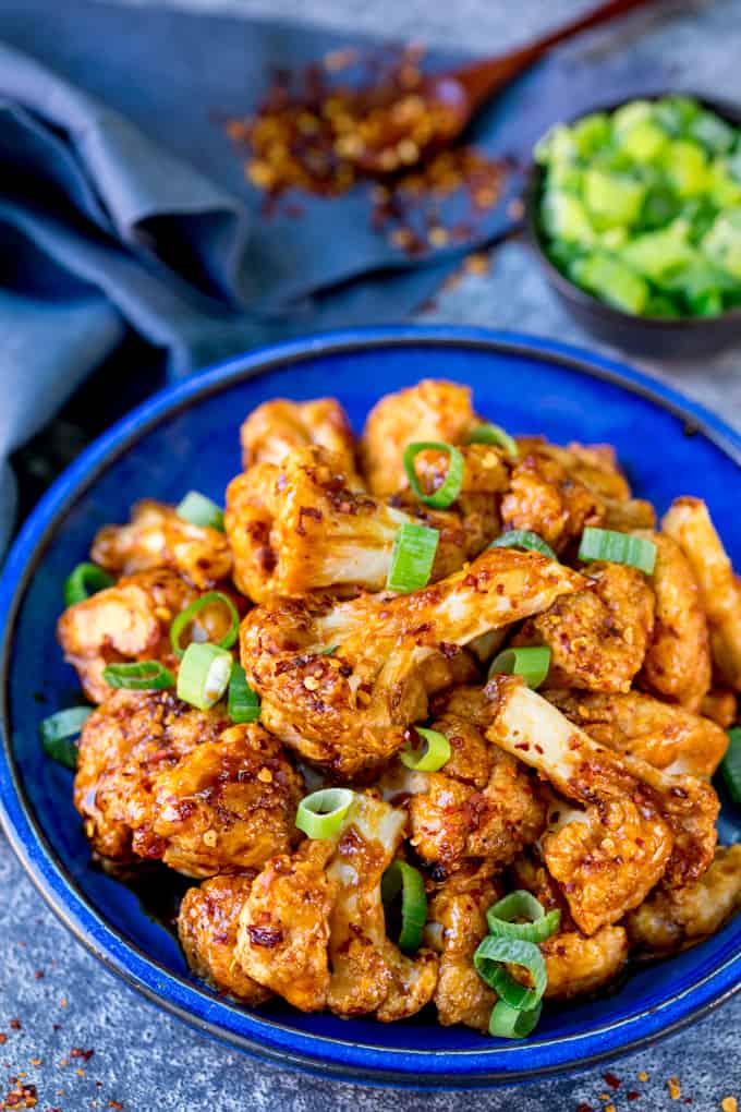 Baked Cauliflower Wings   Asian Style - 48