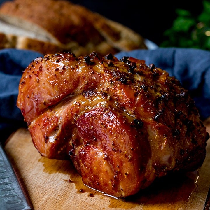 Easter Ham with Golden Breadcrumbs and Madeira Sauce Recipe