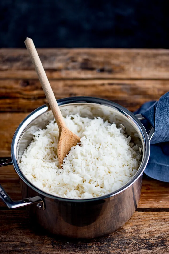 How To Steam Rice 