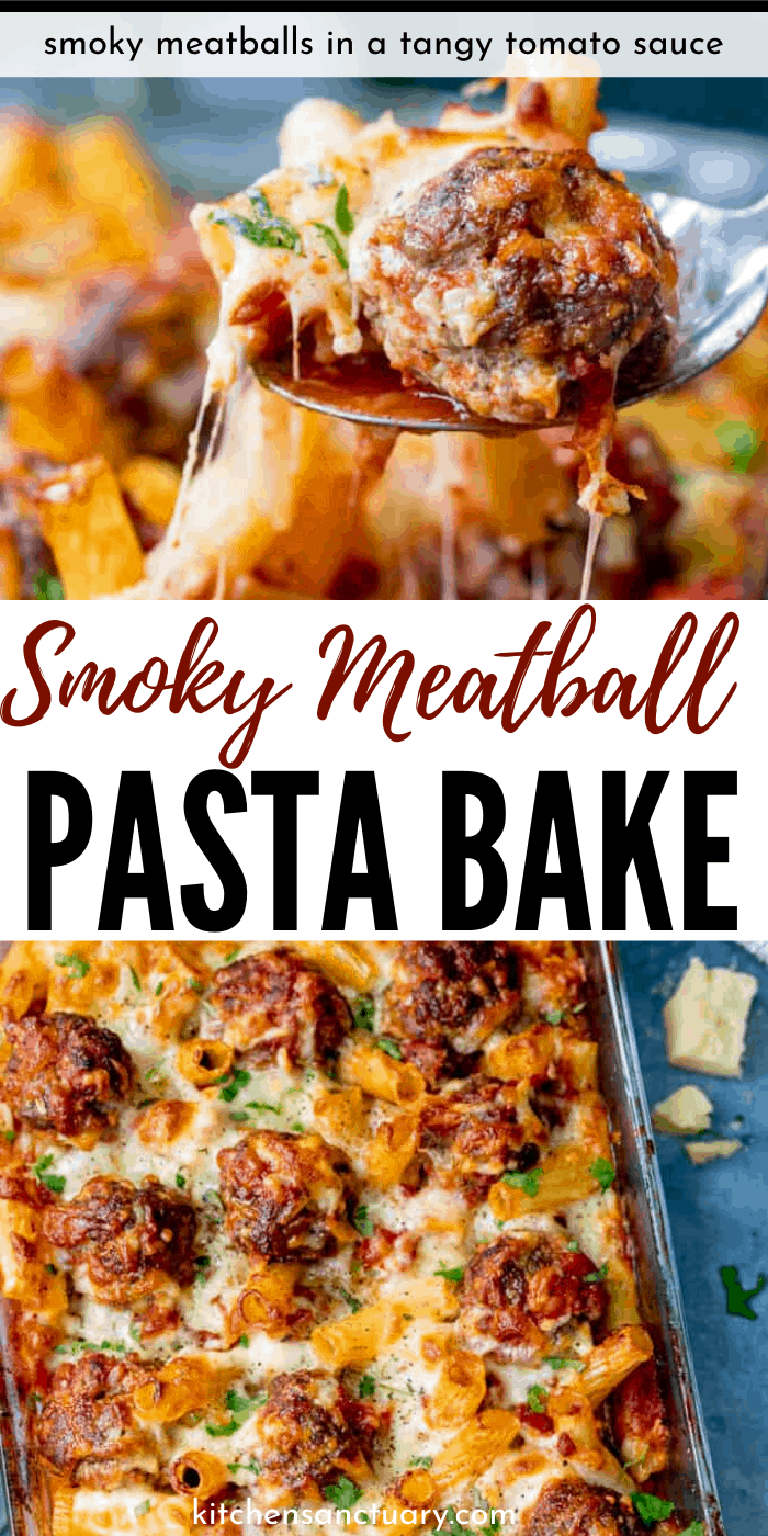 Smoky Meatball Pasta Bake By My Fussy Eater - Nicky's Kitchen Sanctuary