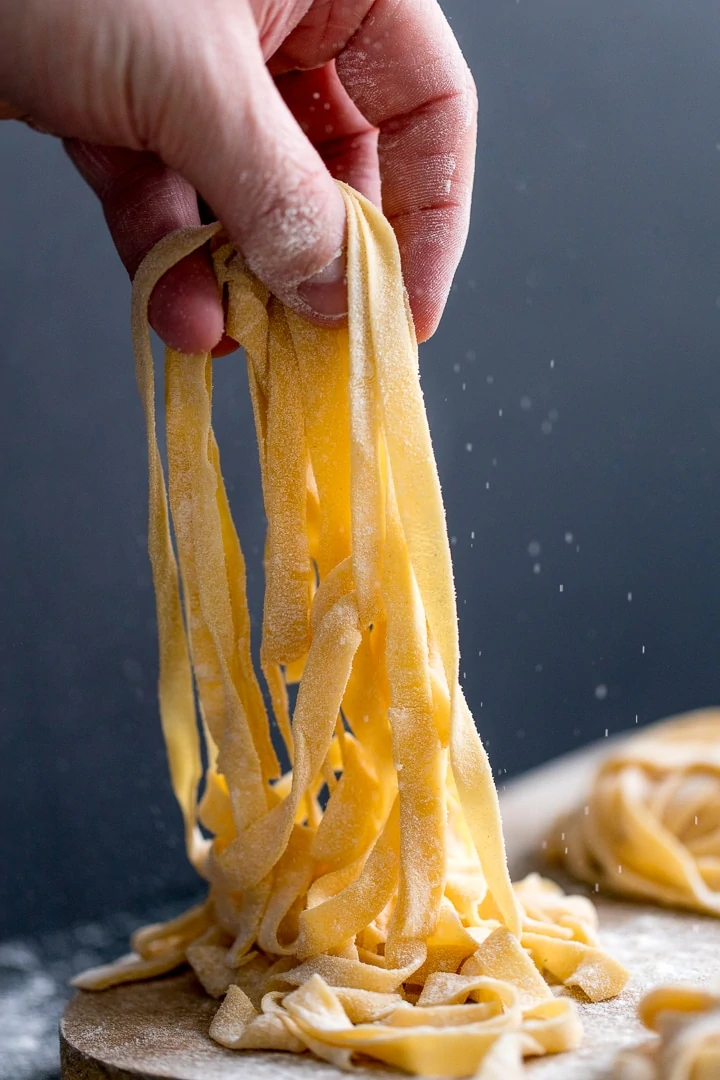 Easy Homemade Pasta - Without a Pasta Machine - Nicky's Kitchen Sanctuary