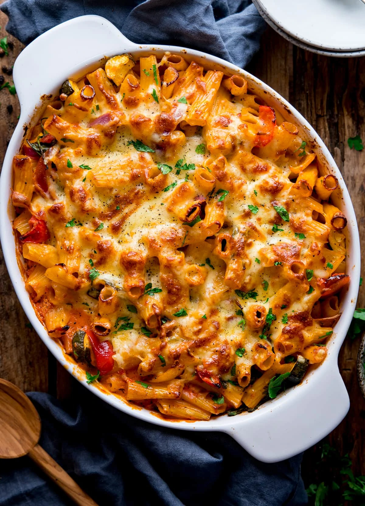 Air Fryer Pasta Bake - Slow The Cook Down