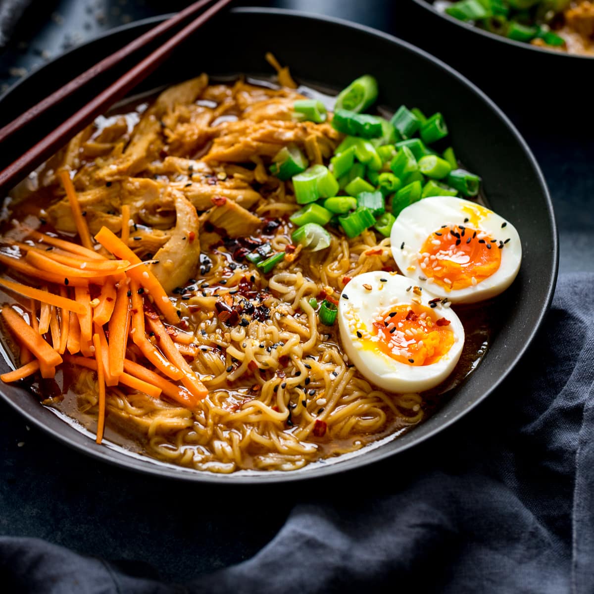Simple Beef Ramen Bowl - Pass Me Some Tasty