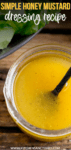 Simple Honey Mustard Dressing - 14