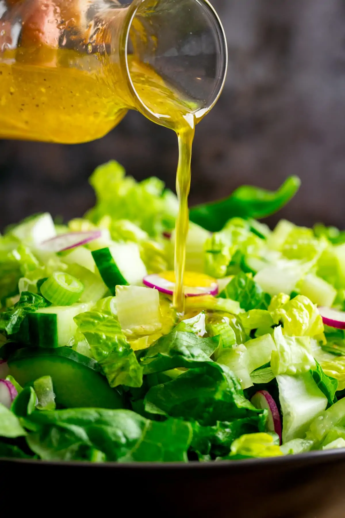 Best Simple Tossed Green Salad - Creme De La Crumb