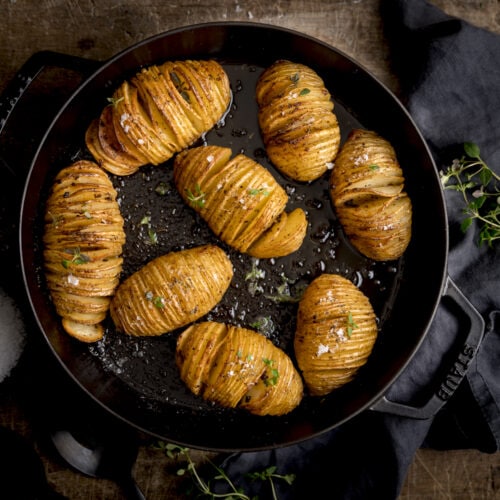 Hasselback Potatoes – A Couple Cooks