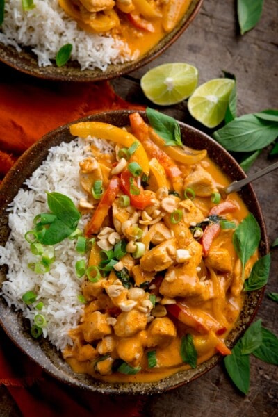 Chicken Panang Curry - Nicky's Kitchen Sanctuary