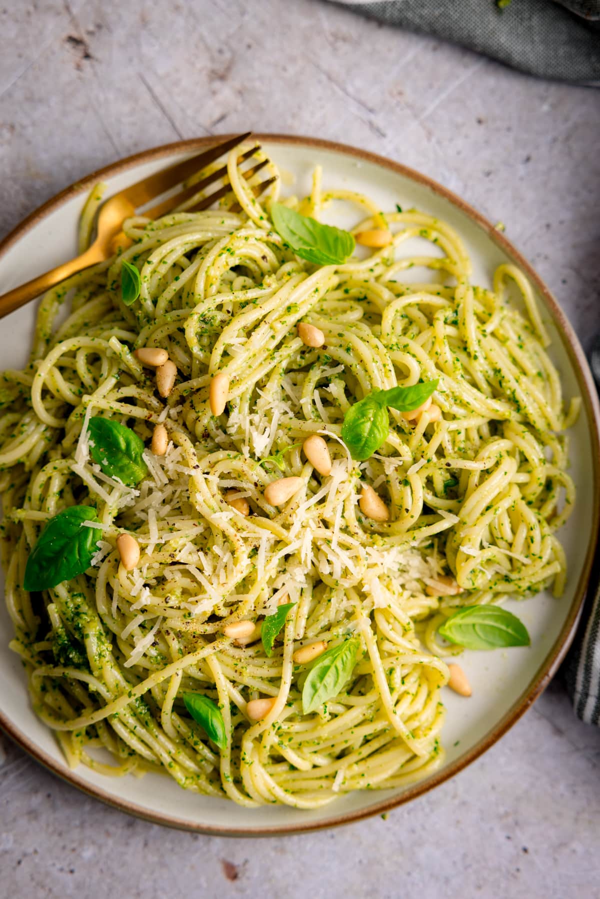 1200px x 1799px - Pesto Pasta Recipe - Nicky's Kitchen Sanctuary