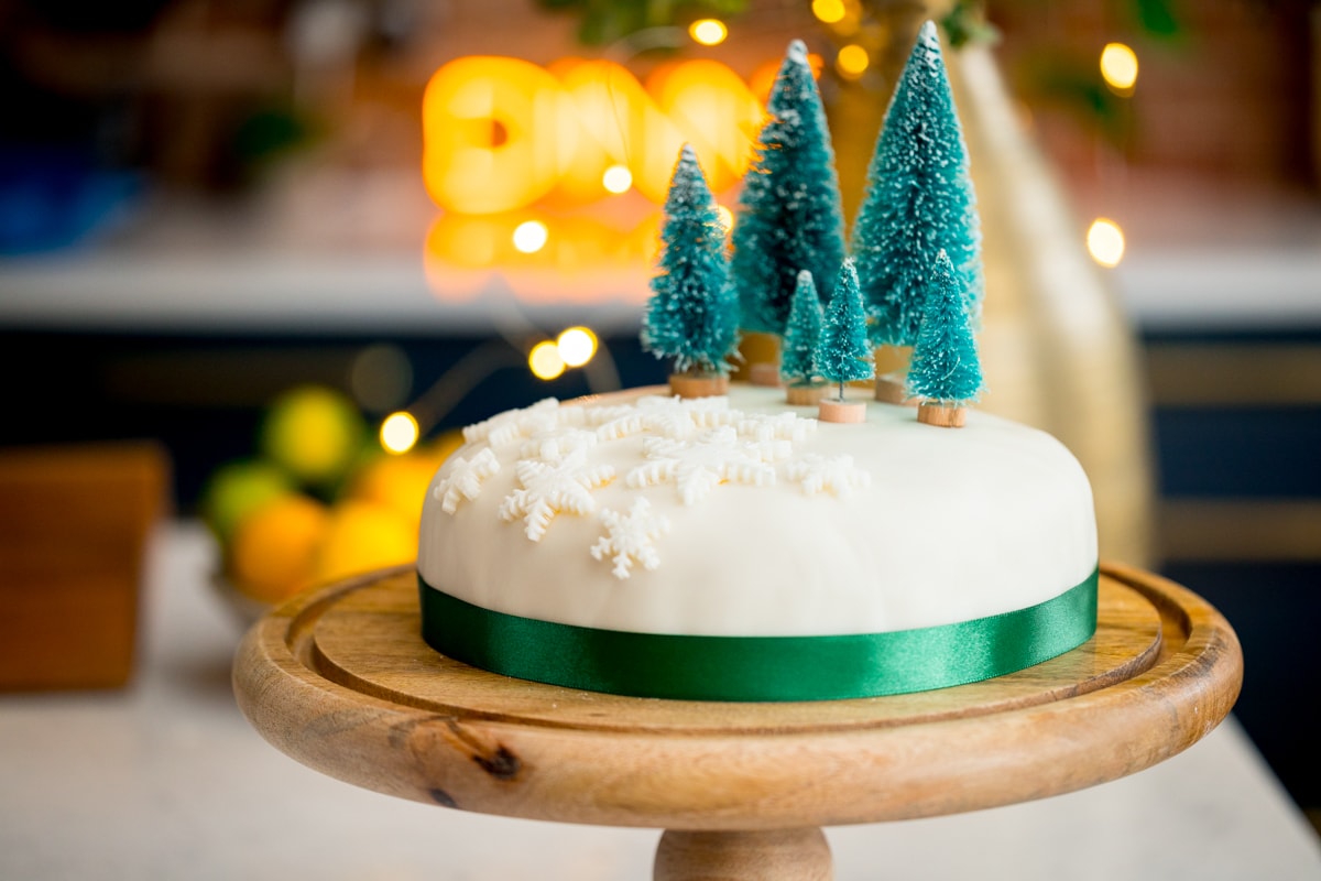 Christmas Cake - moist, easy fruit cake